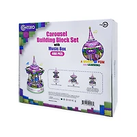 Contixo BK02 Carousel Building Block with Music Box Set
