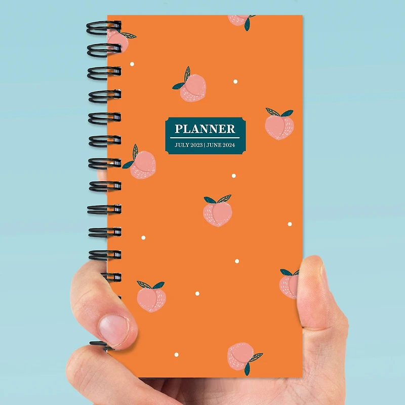 TF Publishing 2023 - 2024 Peaches Small Weekly Monthly Planner
