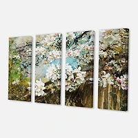 Designart - Apple Blossoms With White Flowers