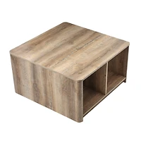 Hello Honey® Coastal Oak Coffee Table with Storage