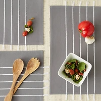 DII® Stripe Tassel Placemats