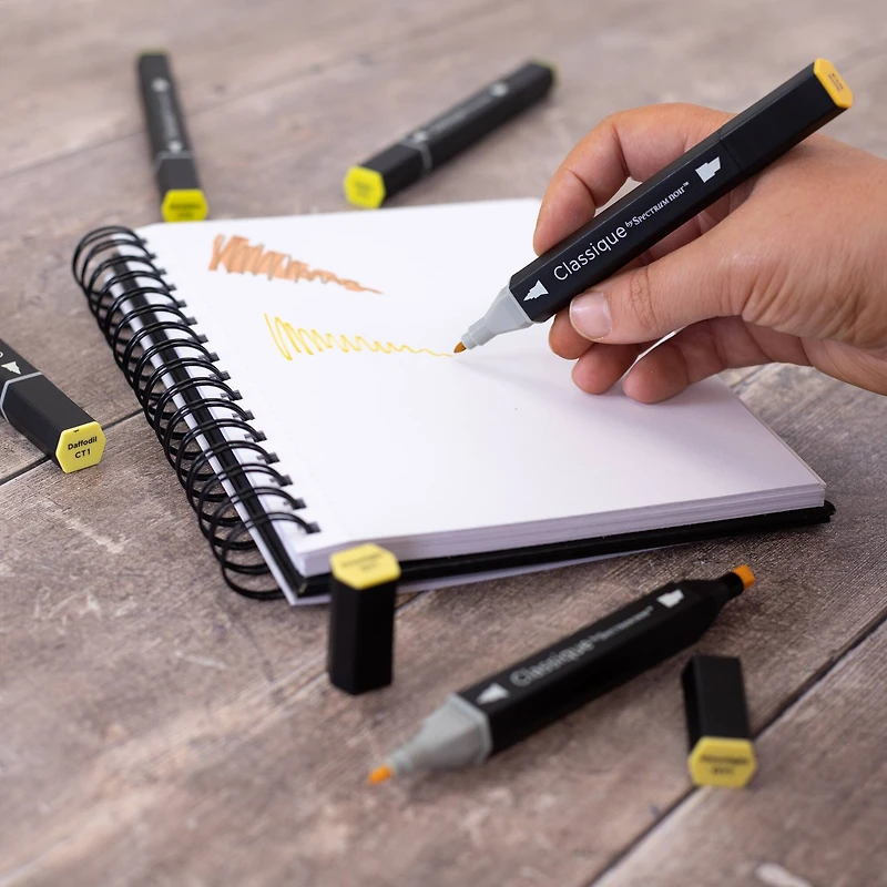 Spectrum Noir™ Classique Yellows Dual Tip Marker Set