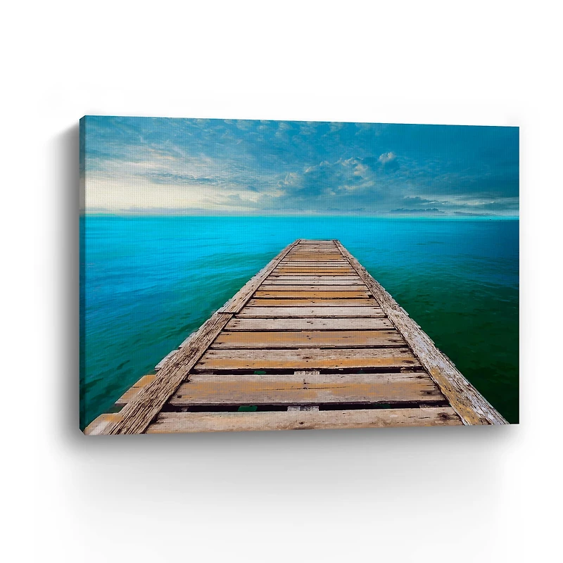 Ocean So blue Canvas Giclee