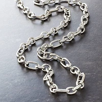 12 Pack: 24" Thin Round Rhodium Chain by Bead Landing™