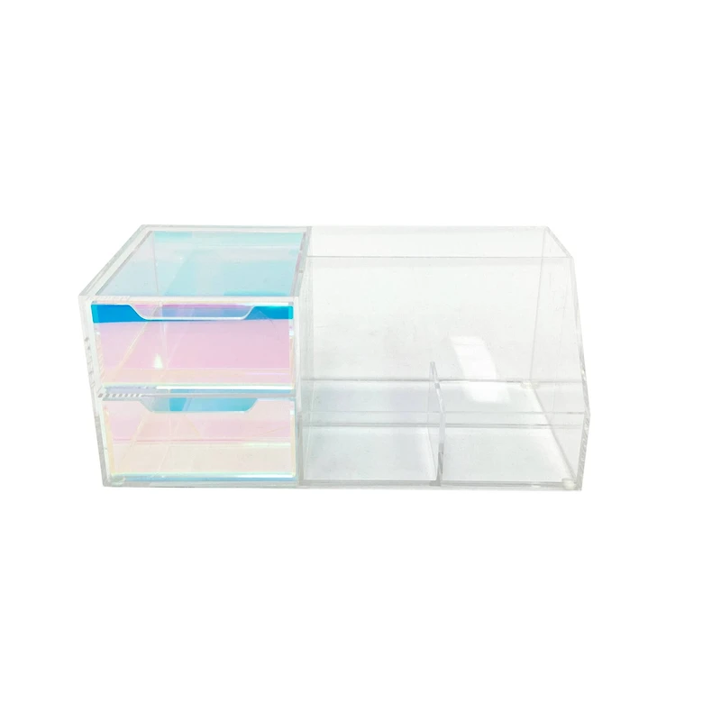 10" Iridescent Acrylic Desk Organizer by Ashland®