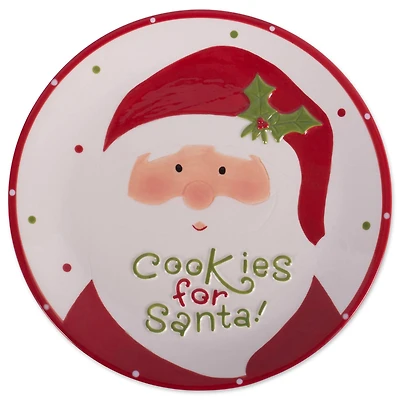 DII® 8" Ceramic Cookies for Santa Plate