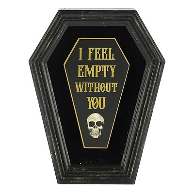 8" Empty Without You Coffin Tabletop Décor by Ashland®
