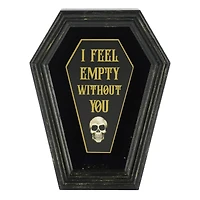 8" Empty Without You Coffin Tabletop Décor by Ashland®
