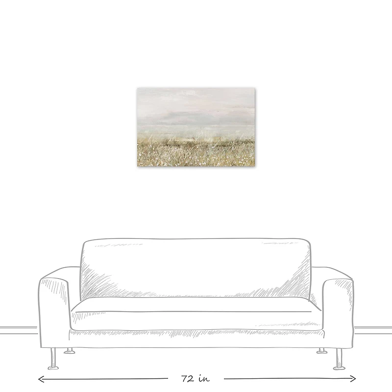 Calm Landsacpe 30" x 20" Canvas Wall Art