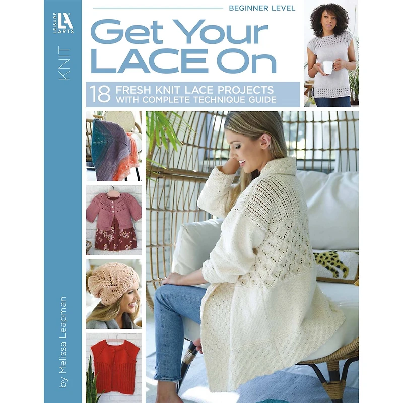 Leisure Arts® Knit Get Your Lace On Book
