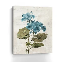 Linen Geranium Canvas Giclee