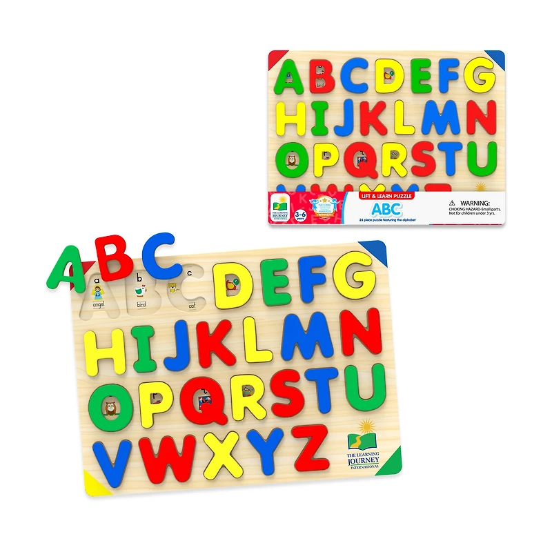 Lift & Learn Puzzle - ABC: 26 Pcs