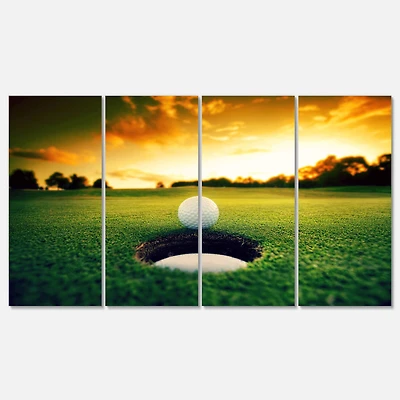 Designart - Golf Ball Near Hole