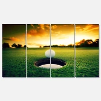 Designart - Golf Ball Near Hole