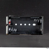 LED Lighted Glitter Striped Candles With Poinsettia & Bow Christmas Wall Art