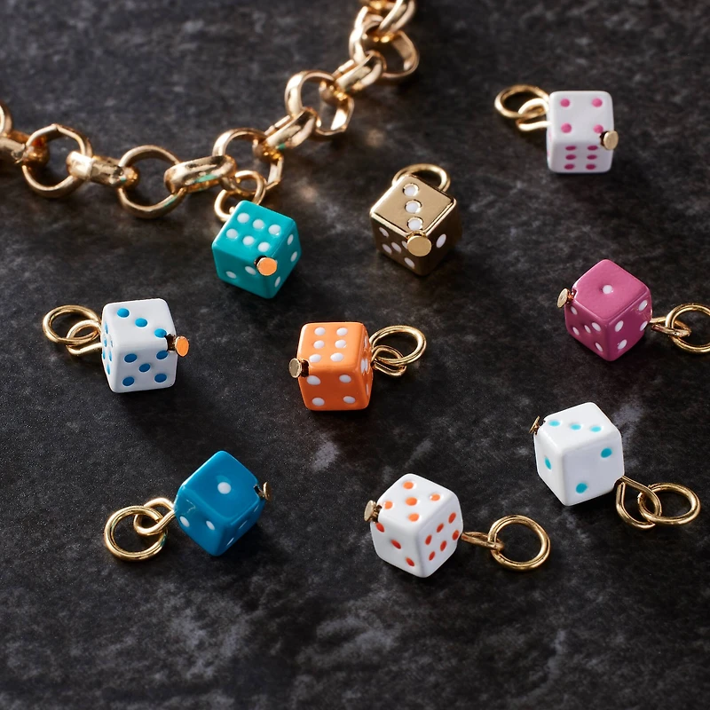Dice Charm Mix by Bead Landing™