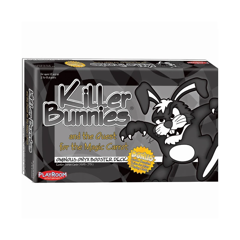 Killer Bunnies® and the Quest for the Magic Carrot: Ominous Onyx Booster Deck