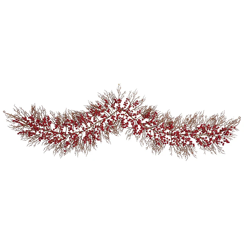 6ft. Red Berry Christmas Garland