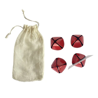 Hello Honey® Red Metal Bell Place Card & Photo Holder Set