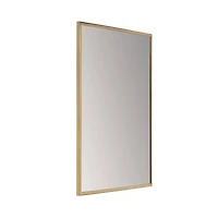 Habitat Laia 30" Golden Rectangular Wall Mirror
