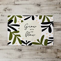 Grow With The Flow 27" x 18" Floor Mat