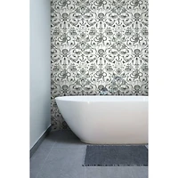 RoomMates Deep Sea Toile Peel & Stick Wallpaper
