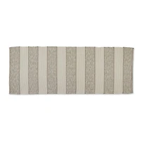 DII® Variegated Stripe Recycled Yarn Floor Runner