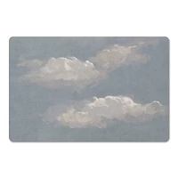 18" x 27" Blue & White Clouds Floor Mat