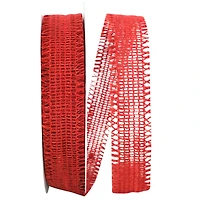 JAM Paper 1.5'' x 25yd. Burlap Wired Weave Ribbon