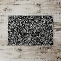 Sketched Leaf Pattern 27" x 18" Floor Mat