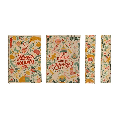 Hello Honey® Wood & Canvas Book Box Set