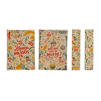 Hello Honey® Wood & Canvas Book Box Set