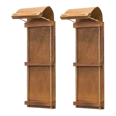 2ct. Vintage Toboggan Sled Ornament