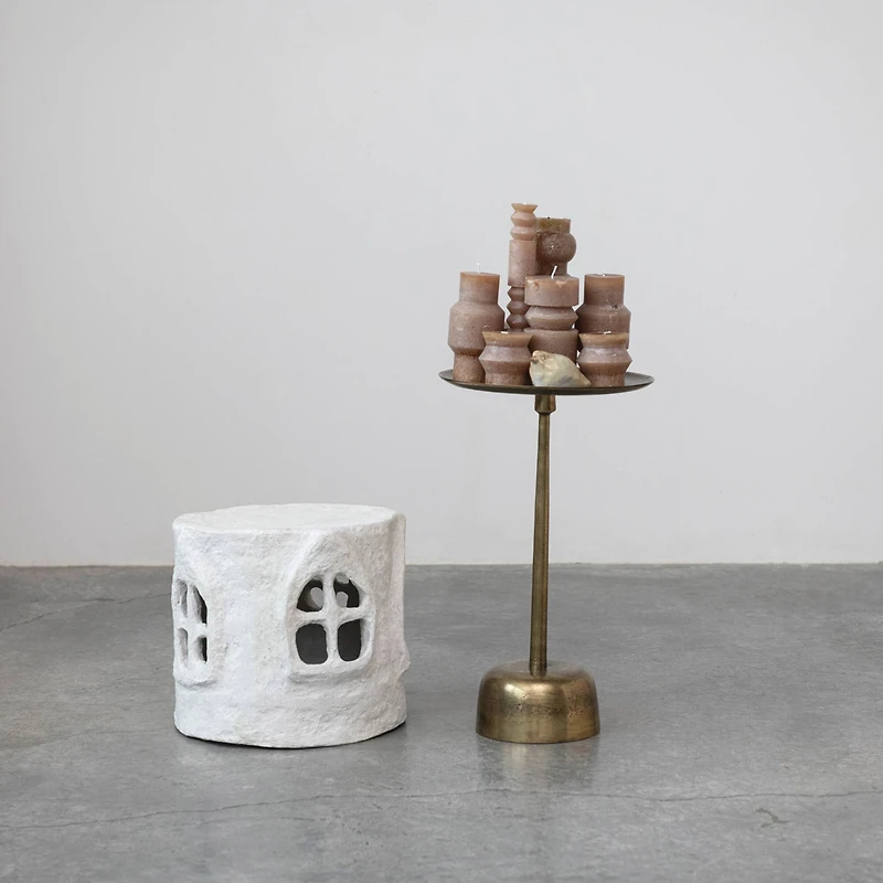 Hello Honey® 14" Handmade Paper Mache House Decoration