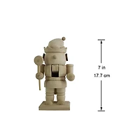 7" Christmas Elf with Lollipop DIY Pinewood Nutcracker by Make Market®