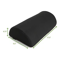 Mind Reader Black Foam Multi-Purpose Cushion