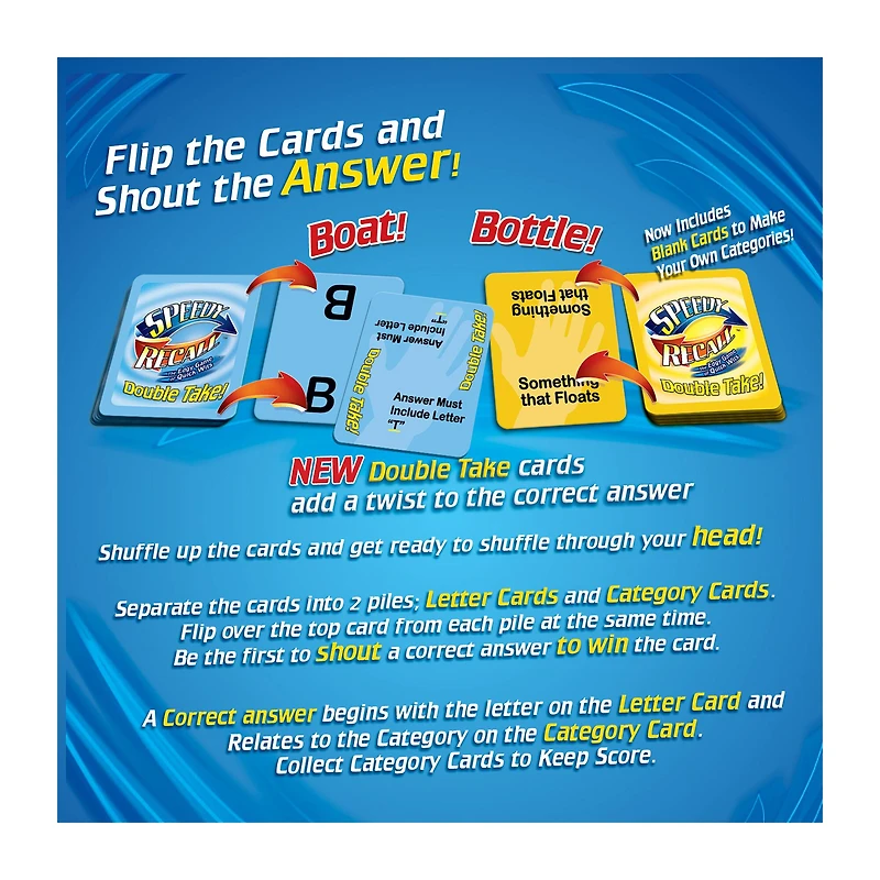 Speedy Recall™ DoubleTake Card Game
