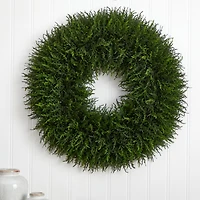 32" Giant Cedar Artificial Wreath