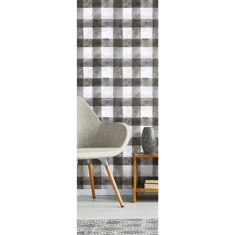 RoomMates Buffalo Plaid Peel & Stick Wallpaper