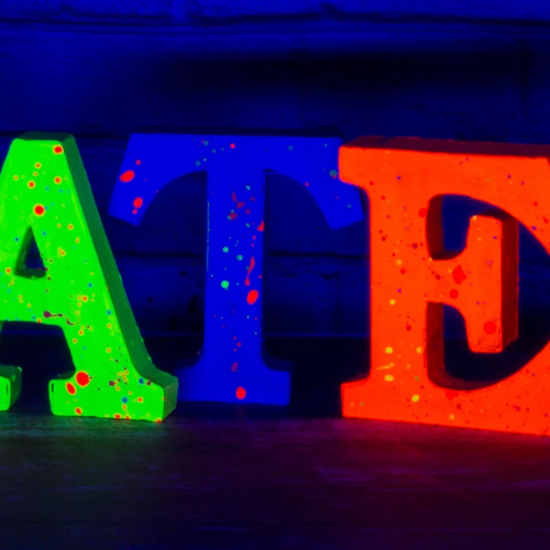 12 Pack: DecoArt® Black Light Neon™ Fluorescent Multi-Surface Acrylic Paint