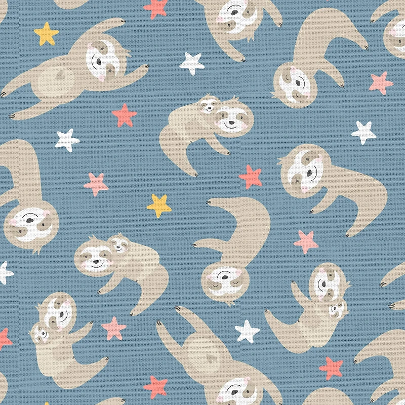 Sloth Themed Fabric Bundles by Loops & Threads™