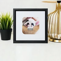 White & Black 5" x 5" Frame with Mat, Expressions™ by Studio Décor®