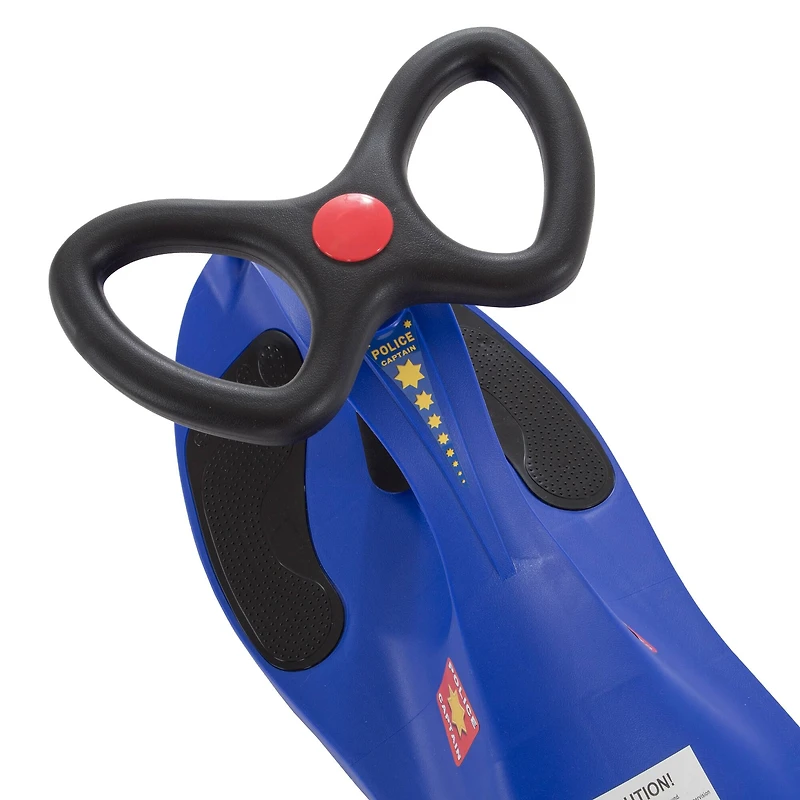 Toy Time Blue Police Wiggle Car