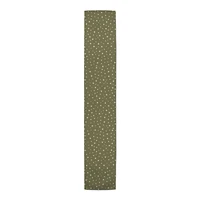 90" Green Twinkle Cotton Twill Runner