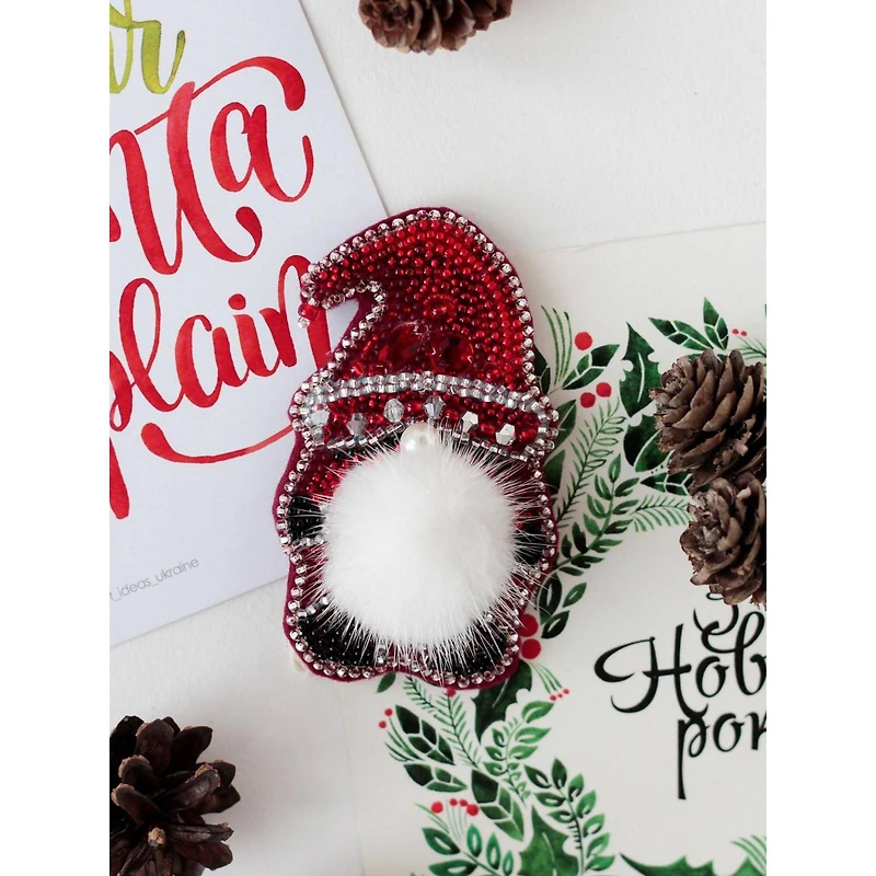 Abris Art Gnome Bead Embroidery Decoration Kit