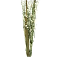 40" Green Floral Bouquet Branch Natural Foliage with Grass Stems