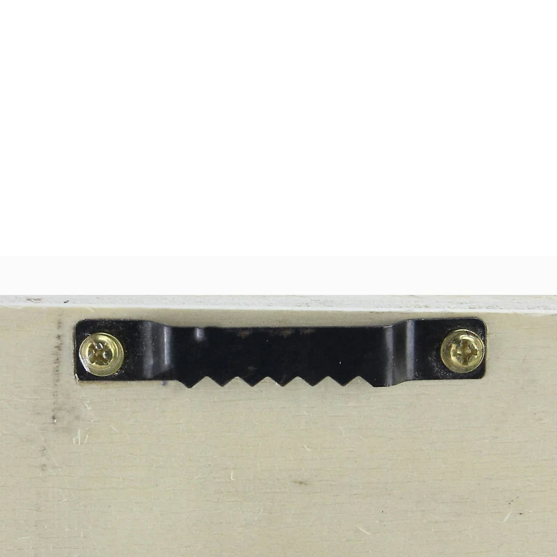 13.75" Framed Wood Christmas Tree-Out Wall Hanging Decoration