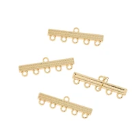 Multi-Strand Connectors by Bead Landing