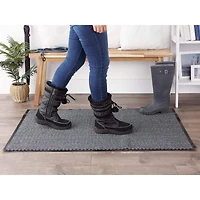 DII® & Black Walk Off Utility Doormat