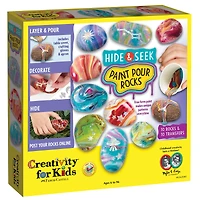 Faber-Castell® Hide & Seek Paint Pour Rocks Kit